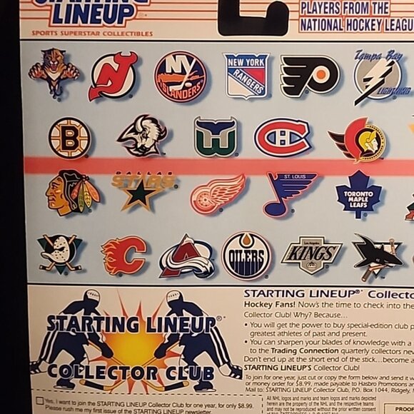 Kenner 1997 Edition Wayne Gretzky NHL New York Rangers Starting Lineup Figure - Picture 7 of 7